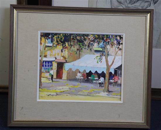 § Cecil Rochfort DOyly John (1906-1993) San Raphael 9.5 x 11.5in.